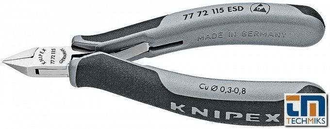 Szczypce tnące boczne ESD 115 KNIPEX 77 72 115 ESD
