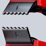 Pinceta do usuwania lakieru z żył przewodów KNIPEX 15 11 120 - 2