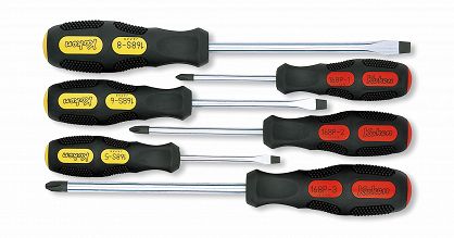 Zestaw wkrętaków krzyżowych PH i płaskich KOKEN