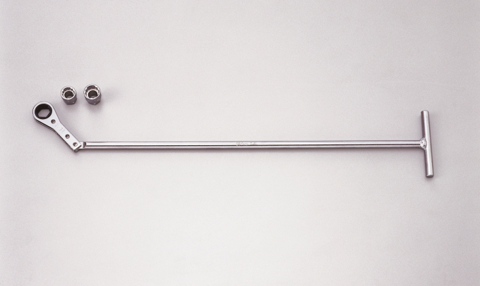 Klucz grzechotka z nasadkami zestaw 3szt. KOKEN