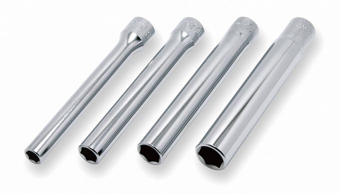 Zestaw nasadek 8mm-14mm dwunastokątnych extra długich KOKEN