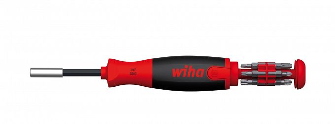 Wkrętak śrubokręt z magazynkiem bitów LiftUp 25 magnetyczny WIHA 38600