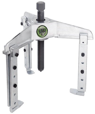 Ściągacz 3-ramienny z regulowaną głębokością mocowania KUKKO 11-1-AV