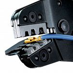 Szczypce do zaciskania zagniatania nieizolowane złącza konektorowe, nasuwki, wsuwki i inne PEW 8 – małe szczypce serwisowe 0,25 - 1,5 RENNSTEIG 618 040 3 1 - 2