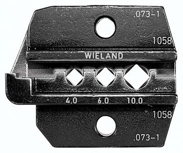 Matryca zagniatająca złącze Wieland 4,0 - 10,0 mm RENNSTEIG 624 073-1 3 0