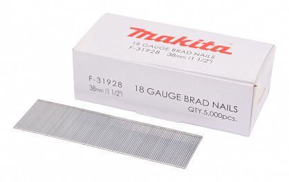 Gwoździe szpilki 38mm do AF505 AF506, DBN500 (5000 szt.) MAKITA F-31928