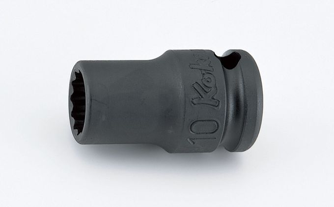 Nasadka udarowa 22mm dwunastokątna cienkościenna KOKEN