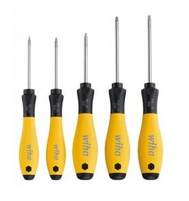Zestaw śrubokręt wkrętaków SoftFinish ESD TORX® 5-cz. 27253 WIHA