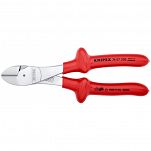 Szczypce Tnące Boczne Izolowane o zwiększonym przełożeniu KNIPEX 74 07 200 - 2