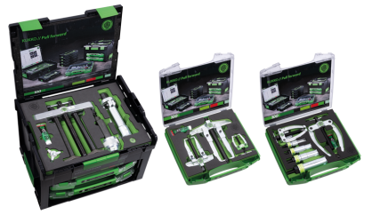 Zestaw do ściągania i wyciągania łożysk kulkowych KUKKO 24-C