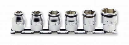 Zestaw nasadek sześciokątnych 8mm-17mm z funkcją przytrzymywania i dokręcania KOKEN