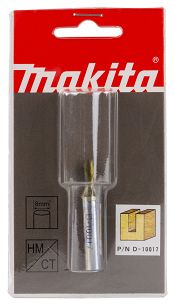 Frez prosty do drewna 4mm chwyt 8mm MAKITA D-10017
