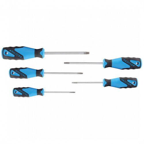 Wkrętaki śrubokręty zestaw TORX 10-30 5 sztuk Nr 2163 TX-05 GEDORE 1482327