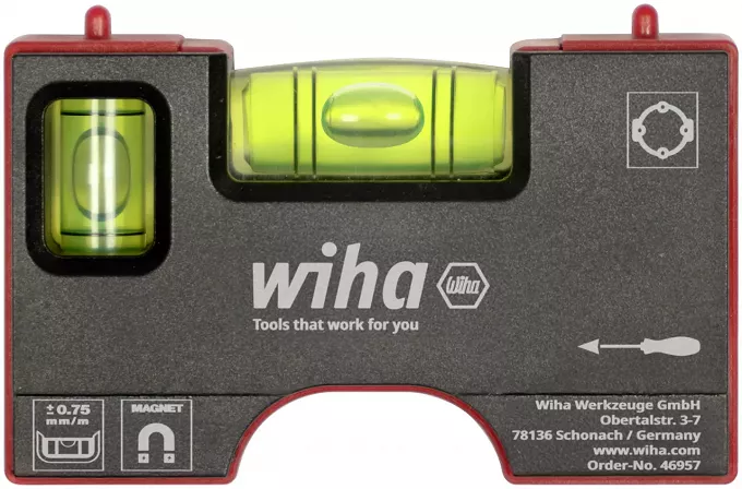 Poziomica kieszonkowa dla elektryków WIHA  46957