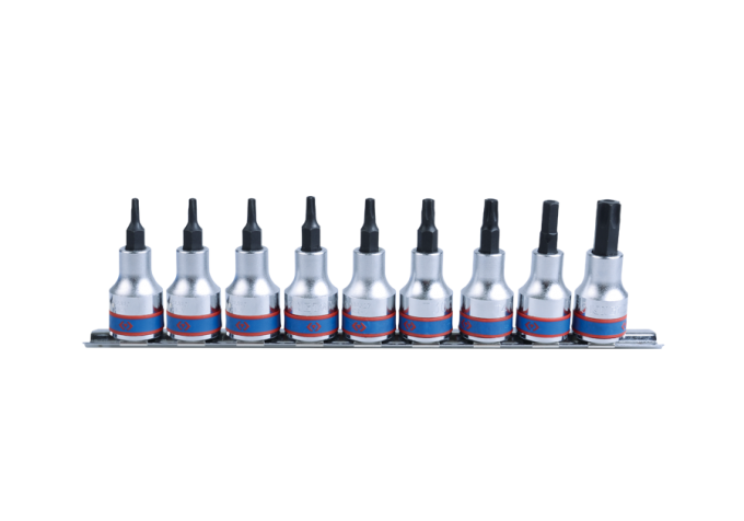 Zestaw nasadek TORX z otworem 3/8