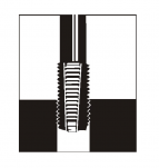 Wkładka gwintowana Typ S M 11x1.25 2,5D VOLKEL - 2