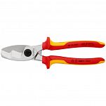 Nożyce Izolowane do Cięcia Kabli Cu i Al KNIPEX 95 16 200 - 2