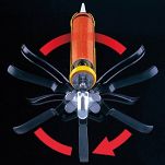 Wyciskacz do silikonu z przełożeniem 26:1 TAJIMA CNV100SP26/R1 - 2