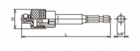 Adapter Quick Release z blokadą, 1/2