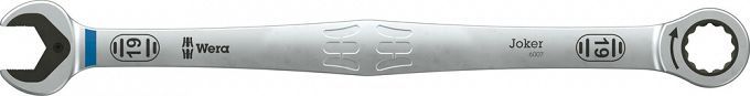 Klucz płasko-oczkowy z grzechotką 6007 Joker SB, długi, 19 x 334 mm WERA 05020354001