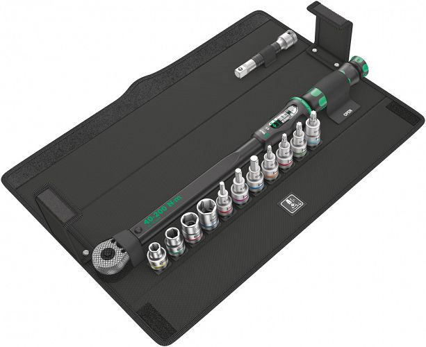 Zestaw narzędzi 13-cz. z kluczem dynamometrycznym 40-200Nm WERA 05075680001