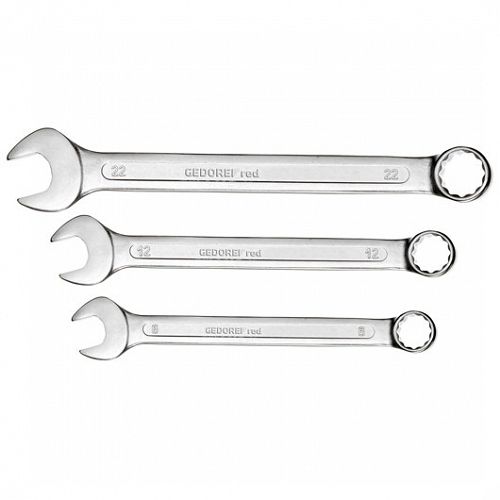 Zestaw kluczy płasko-oczkowych 6-22mm 12-częściowy GEDORE RED R09105112 3300992
