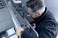 Zestaw magn. Klucze nasadowe 150mm 6-cz. 1/4