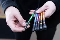 Zestaw magn. Klucze nasadowe 150mm 6-cz. 1/4