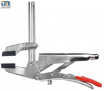 Szczypce zaciskowe 100/65 mm spawalnicze równoległe z regulowaną szczęką GRZ BESSEY GRZ10