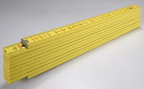 Miara składana drewniana 2m żółta TYP 407P STABILA 14556 - 2