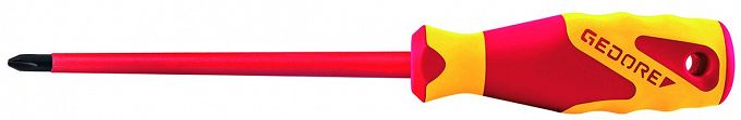 Wkrętak śrubokręt izolowany krzyżowy PH0 GEDORE 1612107 VDE 2160 PH 0