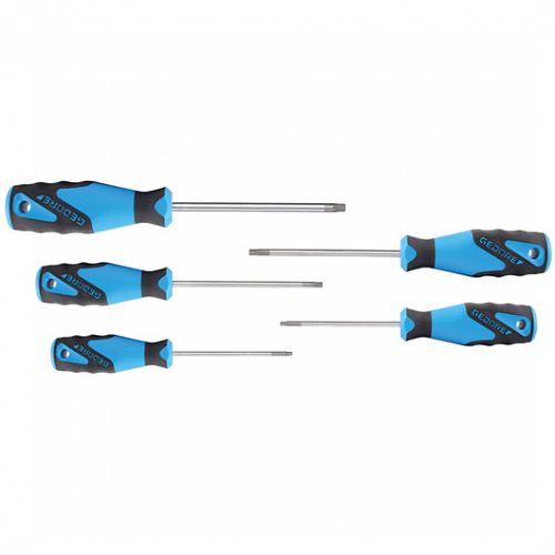 Wkrętaki śrubokręty zestaw TORX 10-30 5 sztuk Nr 2163 TXB-05 GEDORE 1616617