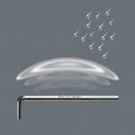 Imbus długi chromowany metryczny 2,5mm WERA 05021610001 - 5