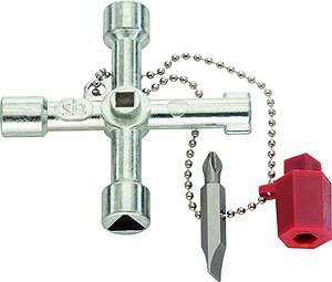 Klucz uniwersalny kwadrat/trójkąt/okrągły SB