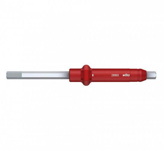 Trzon wymienny imbusowy 4,0 x 130 mm / 15 Nm max. do wkrętaków dynamometrycznych z rękojeścią T 28747 WIHA