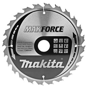Tarcza 210x30 tnąca 24Z MAKITA B-08377
