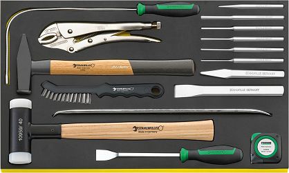 Zestaw TCS 3/3 narzędzi do pobijania i innych, 16-Częściowy TCS 102-108/10959/10961/16 STAHLWILLE 96830609