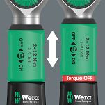 Klucz dynamometryczny zestaw 2-12 Nm, 10 części Safe Torque A 1 WERA 05075830001 - 4