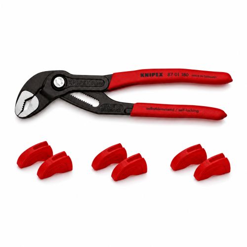 Zestaw Cobra 87 01 180 + nakładki ochronne 87 09 180 V01 KNIPEX 145276