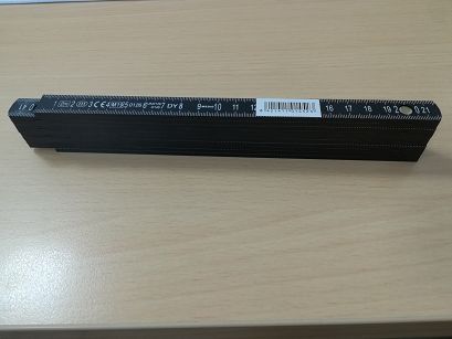 Miara składana 2m z włókna czarna MEDID 2012