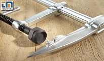 Ścisk ciesielski stalowy 800/140 mm ze szpicem do wbijania SPZ BESSEY SPZ80K - 5