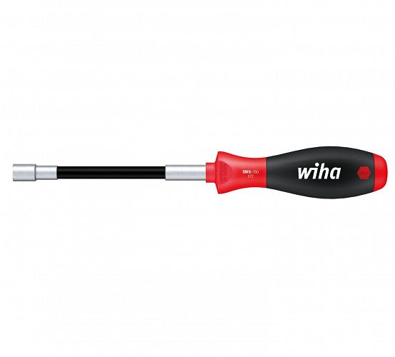 Wkrętak śrubokręt klucz nasadowy sześciokątny 7mm SoftFinish z trzonem elastycznym 01438 WIHA