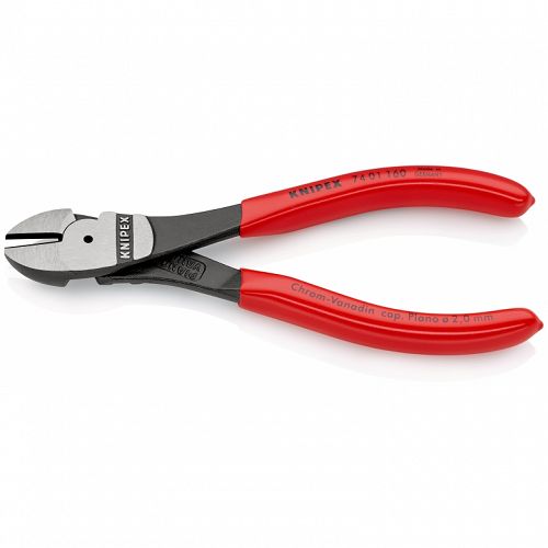 Szczypce Tnące Boczne o zwiększonym przełożeniu KNIPEX 74 01 160