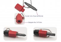 Klucz uniwersalny do szafek serwisowych i rozdzialni KING TONY 7HA21 - 3