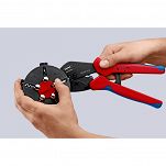 Szczypce do Zaciskania 5 matryc MultiCrimp KNIPEX 97 33 02 - 12