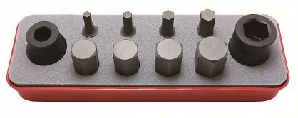 Zestaw nasadek udarowych 1/2" 10szt. KOKEN