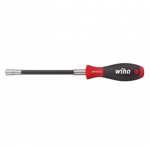 Wkrętak śrubokręt z uchwytem na bity SoftFinish mocowanie pierścieniem rozprężnym trzon elastyczny, 1/4