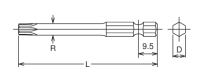 Bit 1/4