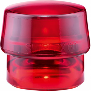 Obuch do młotka z miękkim bijakiem SIMPLEX, z tworzywa sztucznego 60mm HALDER 3206060