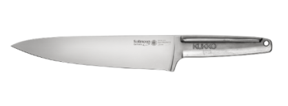 Nóż ze stalową rączką dł. ostrza 210mm KUKKO 90-101-210